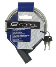 Спиральный замок Force Eco Transparent