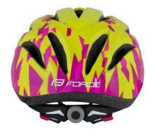 Aizsargķivere bērniem Force Ant Junior Yellow/Pink (52-56 cm)