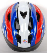 Aizsargķivere bērniem Volare Deluxe Red Blue White
