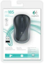 Беспроводная мышь LOGI M185 SWIFT GREY EWR2