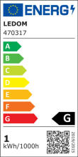 ЛАМПА LED LINE Power consumption 1 Watts Luminous flux 80 Lumen 3000 K 230V