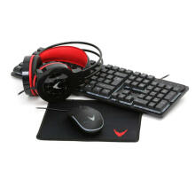 Varr VG4IN1SET02 Игровой комплект 4in1 / Клавиатура / Мышь / Hаушники / Коврик / ENG  / RGB