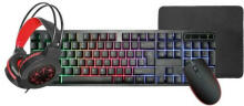 Varr VG4IN1SET02 Игровой комплект 4in1 / Клавиатура / Мышь / Hаушники / Коврик / ENG  / RGB