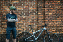 Velo šorti Rock Machine MTB Enduro melni - XXL izmērā