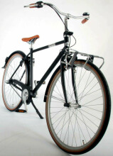 Vīriešu pilsētas velosipēds Volare Lifestyle Nexus 3 Satin Black (Rata izmērs: 28 Ramja izmērs L)