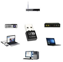 Izoxis bezvadu Wi-Fi adapteris 1200 Mb|s (2,4 GHz | 5 GHz| USB 3.0, IEEE 802.11b | g|n|a|ac)