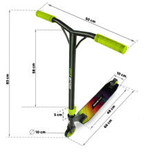 Skrejritenis SOKE EVO (1615) Green 100mm