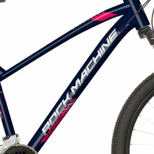 Sieviešu kalnu velosipēds Rock Machine Catherine 70-27 zils/rozā (Rata izmērs: 27.5 Rāmja izmērs: M)