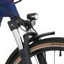 Электровелосипед Rock Machine Crossride e500B Lady синий/розовый (Размер колеса: 29 Размер рамы: M)