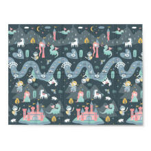 Saliekams putuplasta paklājiņš 200 x 150 x 1 cm Nukido NK-341