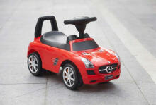 Rider stūmējs Mercedes sarkans SLS