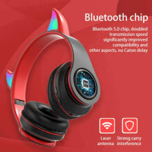 Goodbuy Devil bezvadu austiņas bērniem | bluetooth 5.0 | balta