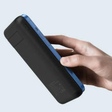 AUKEY PB-WL02i Power Bank 10000mAh bezvadu uzlāde MagSafe MagAir 22.5W 3xUSB melns