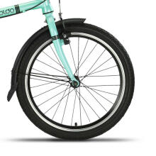 Saliekamais velosipēds Foldo 20 Urbano Ultra (URB.2004) tirkīzs
