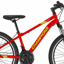 Подростковый велосипед Champions 24 Kaunos DB (KAU.2423D) оранжевый/желтый (Размер колес: 24)