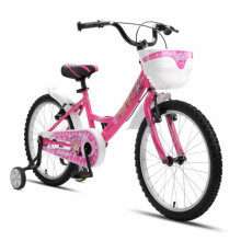 Bērnu velosipēds GoKidy 20 Hello Girl (HEL.2001) rozā (Rata izmērs: 20)