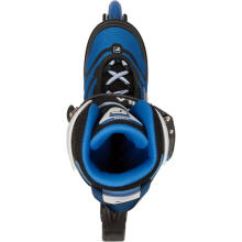 Детские ролики Fila J-One (010621230) черный/синий M (32-36)