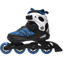 Детские ролики Fila J-One (010621230) черный/синий M (32-36)