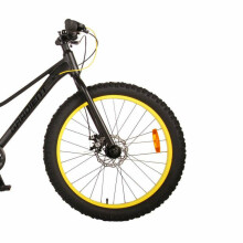 Pusaudžu velosipēds VOLARE 24 Gradient (22478) melns/dzeltens (Rata izmērs: 24)