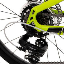 Pusaudžu velosipēds Rock Machine Storm 24 (III) dzeltens (Rata izmērs: 24, Rāmja izmērs: 12)