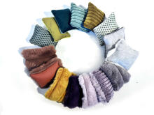 NO ODD Sensory Shapes Art.163975 Bag with 7 shapes, fillings and texture mini pillows