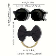 Teplay Sunglasses  Art.164049 Детские солнцезащитные очки+лента для волос