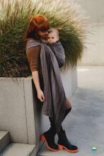 Little Frog Ring Sling Cotton Art.164052 Sodalite Слинг - платок с кольцами S размер (для детей до 36 месяцев)