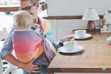 Little Frog Ring Sling Cotton Art.164054 Ammolite