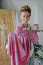 Little Frog Ring Sling Cotton Art.164074 Bamboo Ruby