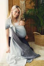 Little Frog Ring Sling Cotton Art.164088 Rocky Cube Слинг - платок с кольцами S размер (для детей до 36 месяцев)