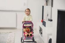 Safety Kid Doll Stroller Art.KP0270G Pastaigu leļļu rati