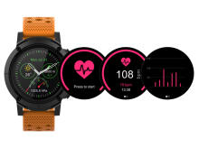 Denver SW-510 black+orange strap