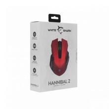 White Shark GM-5006 HANNIBAL-2 Red   3200 DPI