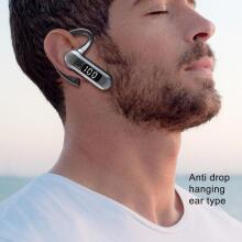 Bebe Basic Headset Ear Bone Conduction 5.2 Wireless Art.165168 Беспроводные наушники с костной проводимостью, 5.2-канальным звуком,