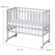 Roba Craddle Co-Sleeping Bed Art.16528 Baby cradle with legs