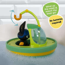 BING Wind up bath time boat
