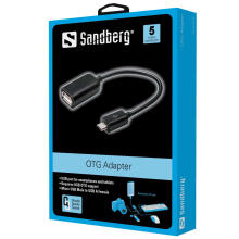 Sandberg 440-64 OTG Adapter MicroUSB M - USB F