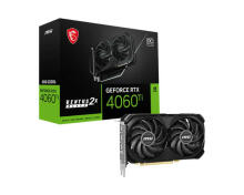 MSI GeForce RTX 4060 Ti VENTUS 2X BLACK 8G OC NVIDIA 8 ГБ GDDR6