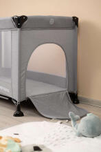 TRAVEL COT BASIC GREY