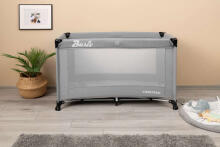 TRAVEL COT BASIC GREY