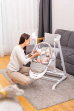 HIGH CHAIR + SWING INDIGO BEIGE