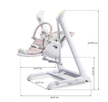 HIGH CHAIR + SWING INDIGO BEIGE