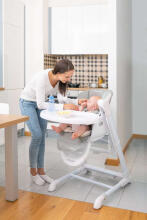 HIGH CHAIR + SWING INDIGO GREY