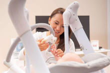 HIGH CHAIR + SWING INDIGO GREY