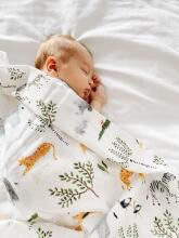 Bebe Basic Muslin Art. 057 Хлопковая муслиновая марлевая пелёнка 1 шт., 60x80 см