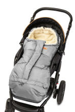 Combi 3in1 Romper bag – grey/wool