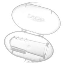 HG010 Silicone Finger Toothbrush with Case, 1-Pack