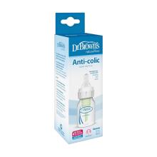 Dr. Brown’s Natural Flow® Options+™ PP Narrow Art.SB2100 Preemie bottle for premature and newborn babies with a nipple, 60 ml