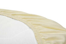 Jersey Pushchair Sheet – cream