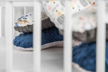 Pillow for Feeding – hearts grey